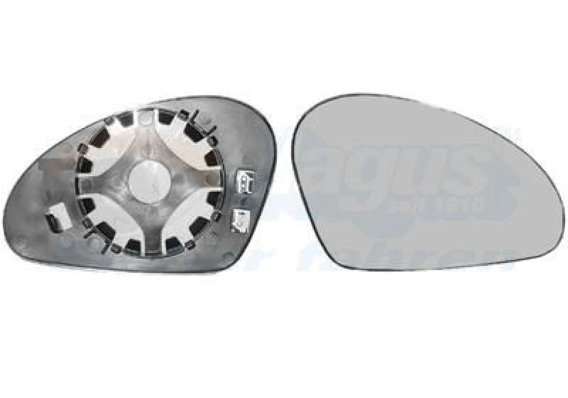 Image of VAN WEZEL Wing mirror glass VAN WEZEL 4917838