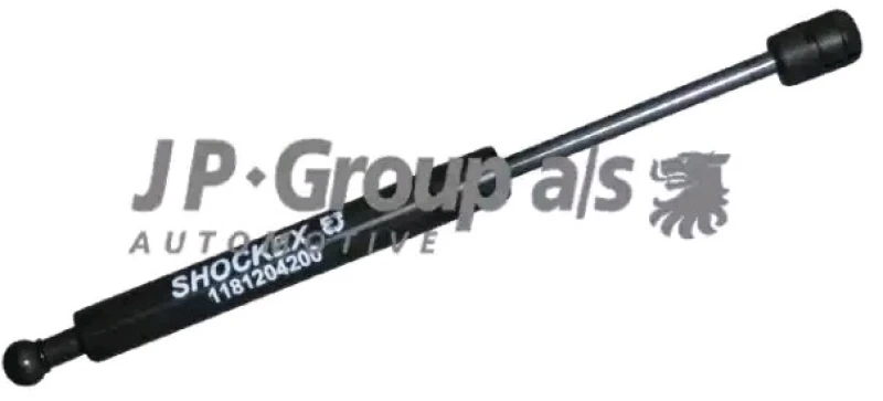 Image of JP GROUP 1181204200 Tailgate strut JP both sides, Extention Force: 670N Gas Spring,boot (219)