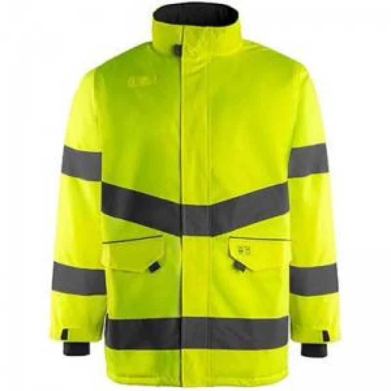 Image of Arco Arco Yellow Waterproof Hi-Vis Coat M 18V7304