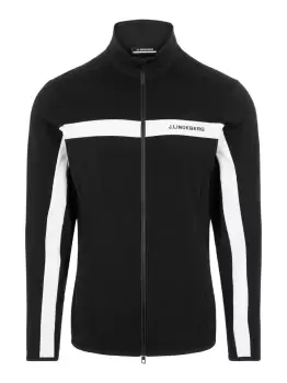 image of J.LINDEBERG Jarvis Midlayer Jacket Men Black