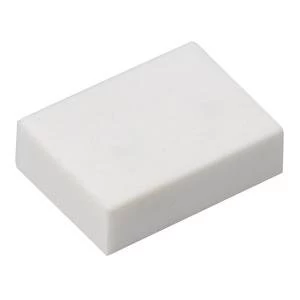 image of Office White Eraser 33x23x10mm Pack 45 938164