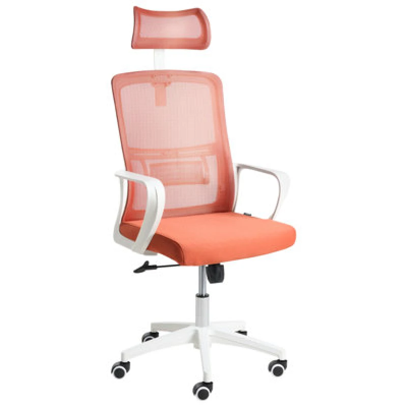Image of Beliani Office Chair Monarch Coral