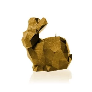 Image of Gold Large Rabbit Candle
