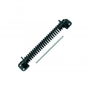 image of Wickes Gate Spring Latch - Black 203mm