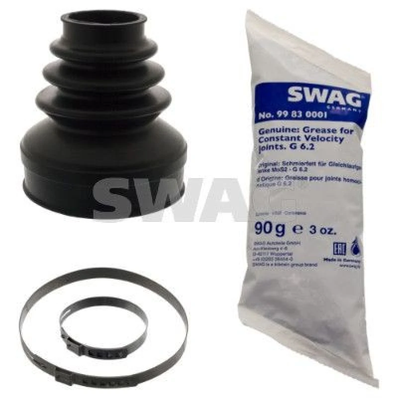 Image of CV boot kit, drive shaft SWAG 62 10 0290