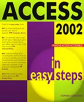 Image of Access 2002 in Easy Steps by Stephen Copestake Paperback
