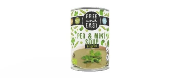 Image of Free & Easy Organic Pea and Mint Soup 400g