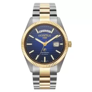 Image of Roamer 981666 47 45 50 Daydate II Automatic Two Tone Bracelet Wristwatch