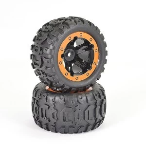 Image of Ftx Tracer Monster Truck Wheel/Tyres Complete (Pr)