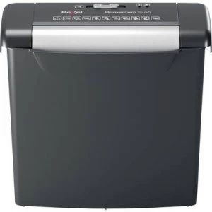 image of Rexel Momentum S206 Document shredder Ribbon cut 6mm 9 l No. of pages (max.): 6 Safety level (document shredder) 2