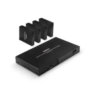 image of Lindy 70m 4 Port Cat.6 HDMI 4K60 Splitter Extender