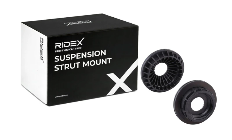 Image of RIDEX 1180S1017 Top strut mount Front Axle Suspension Strut Support Bearing (1180)