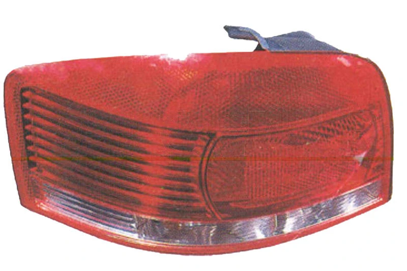 Image of PRASCO AD3204154 Rear light without bulb holder, Left Combination Rearlight (391)