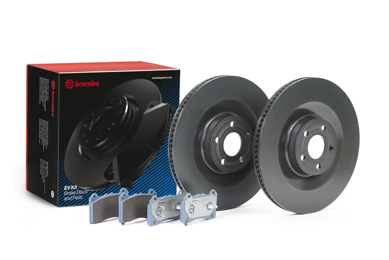 Image of BREMBO Brake discs and pads set BREMBO KT 08 026