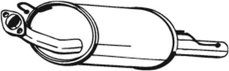 Image of Rear silencer BOSAL 145-341