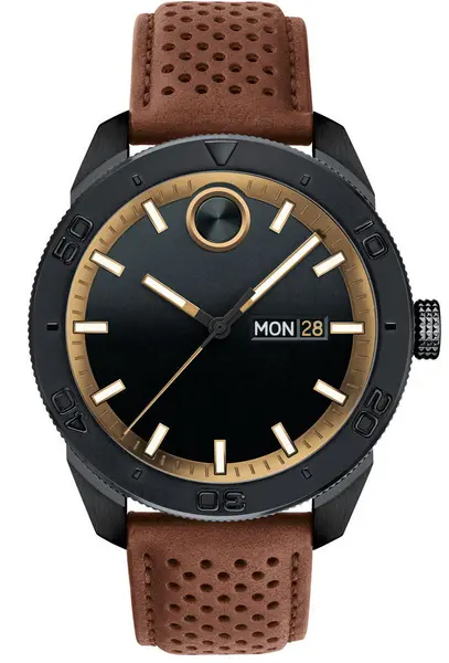 image of Movado Watch Movado Bold Mens - Black MVD-074