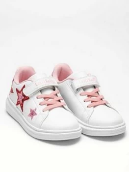 Image of Lelli Kelly Girls Star Trainer - White Pink, White/Pink, Size 9 Younger