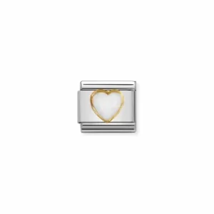 Image of Nomination COMPOSABLE Classic STONES HEARTS In Stainless Jewellery