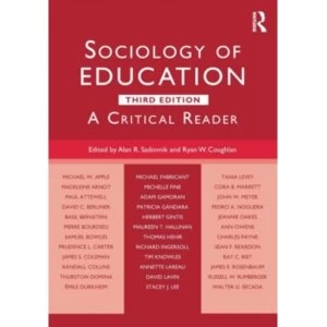 Image of Sociology of Education: A Critical Reader by Taylor & Francis Ltd (Paperback, 2015)