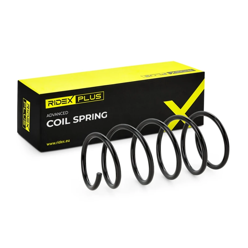 Image of RIDEX PLUS 188C0051P Coil spring Front Axle Coil Spring (188)