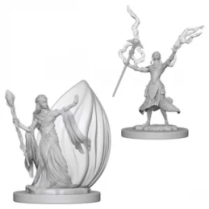 image of D&D Nolzur's Marvelous Unpainted Miniatures (W3) Elf Female Wizard