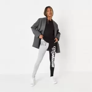 Image of Missguided Block Legging - Multi