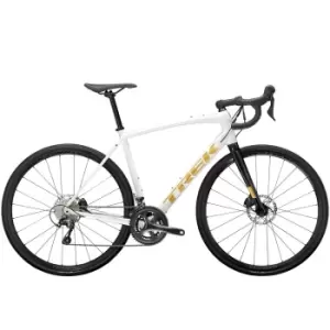 image of 2021 Trek Domane AL 4 Disc Road Bike in Era White/Carbon Smoke