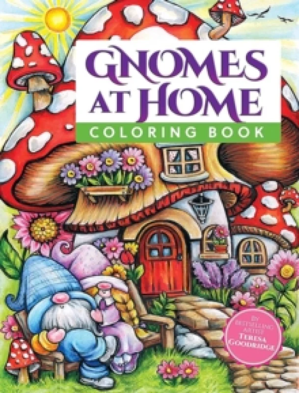 Image of Gnomes at Home Coloring Book. Paperback. By Teresa Goodridge Books