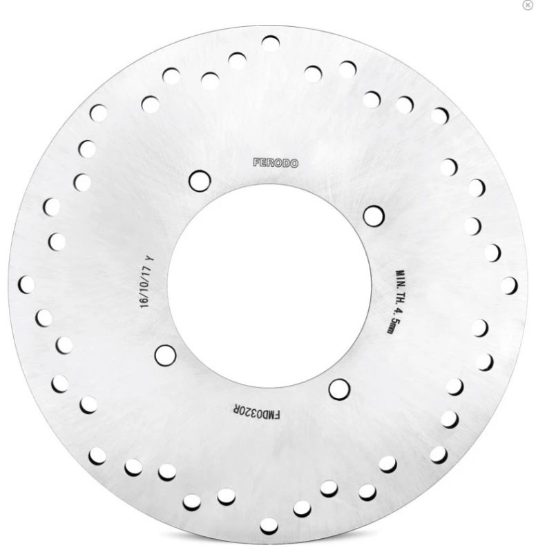Image of FERODO FMD0320R Brake disc Brake Disc (82)