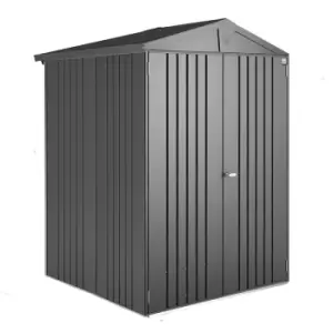 image of 5' x 5' Biohort Europa 2 Dark Grey Metal Shed (1.5m x 1.5m)