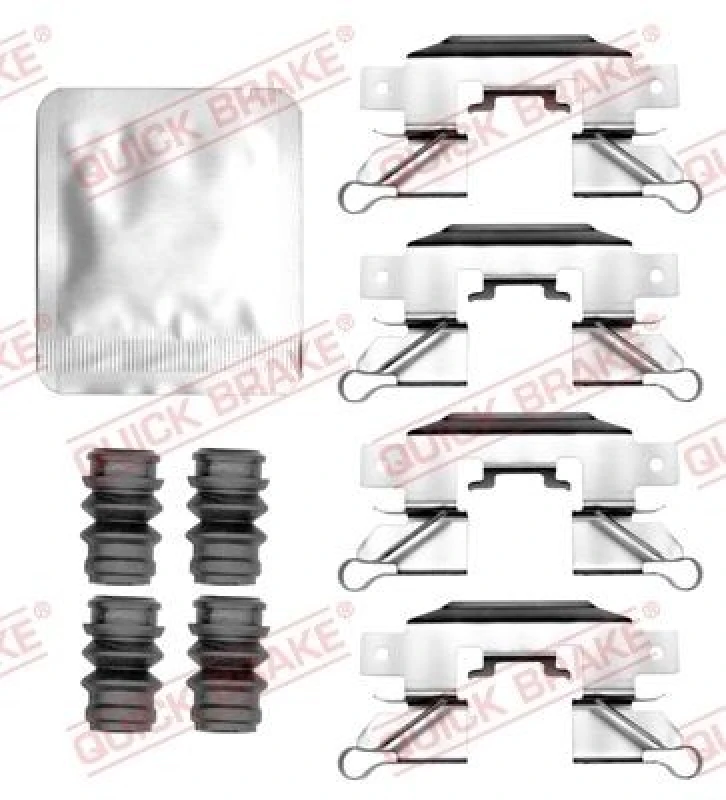Image of QUICK BRAKE Brake pad fitting kit QUICK BRAKE 109-0151