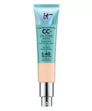 image of IT Cosmetics Your Skin But Better CC+ Oil-Free Matte with SPF 40 Light Medium