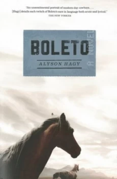 Image of Boleto by Alyson Hagy Paperback