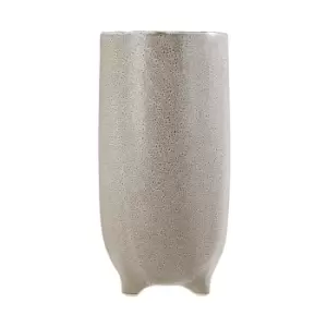 image of 29cm Natural Speckled Stoneware Vase