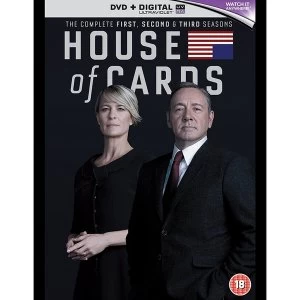 image of House Of Cards - Seasons 1-3 DVD