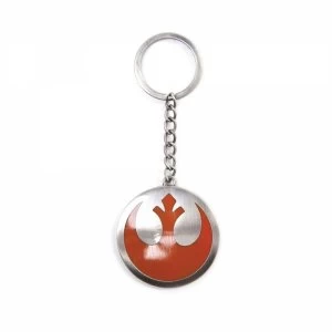 Image of Star Wars The Force Awakens Unisex Resistance Logo Metal Keychain