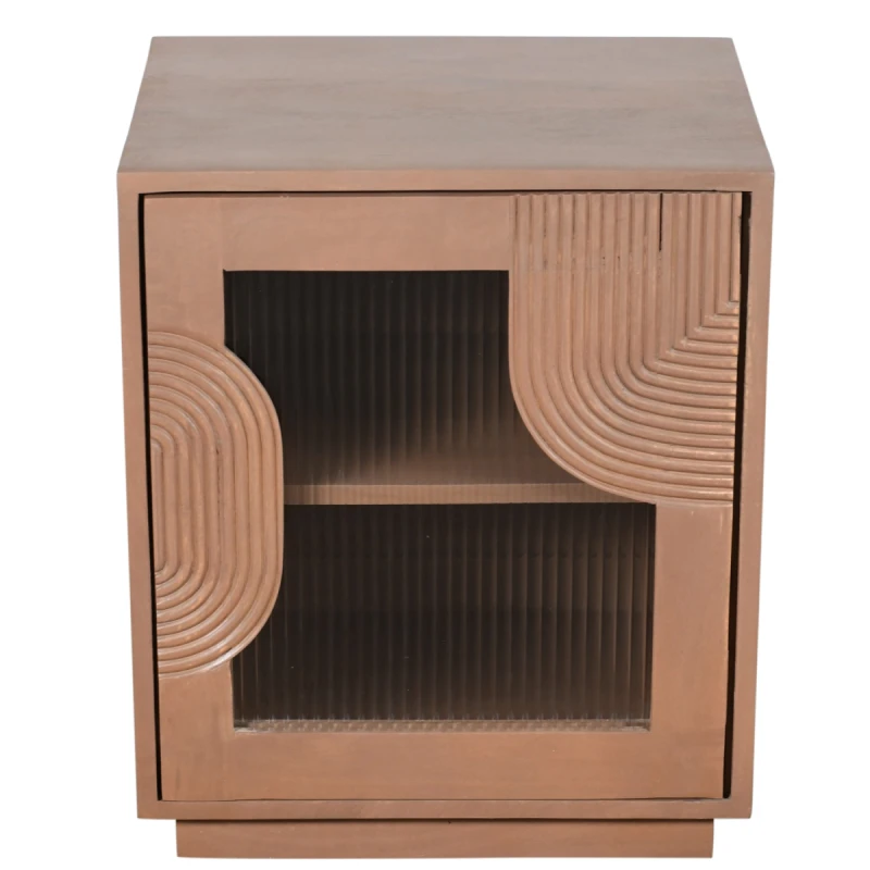 Image of Indian Hub Indus Solid Wood Bedside Table