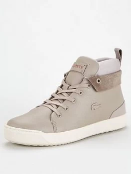 Image of Lacoste Explorateur Classic 319 Plimsoll - Grey, Size 3, Women