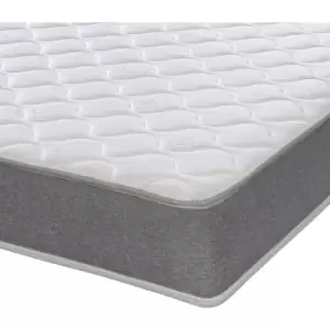 image of eXtreme Comfort EX-1102GREY Memory Foam Spring Grey Mattress 2ft6 Small Single 75cmx190cm