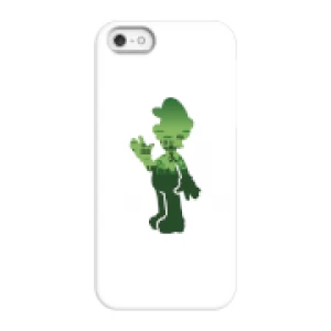 image of Nintendo Super Mario Luigi Silhouette Phone Case - iPhone 5/5s - Snap Case - Gloss