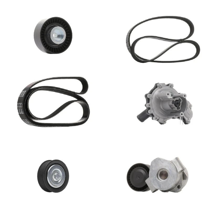 Image of RIDEX 4172P0020 Water Pump + V-Ribbed Belt Kit Water Pump + V-Ribbed Belt Kit (4172)