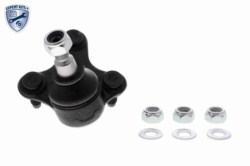 Image of VAICO V10-3121 Ball joint Front Axle Right, with lock screw set Support-/Steering Link (2462)