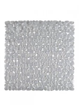 image of Aqualona Clear Pebbles Shower Mat