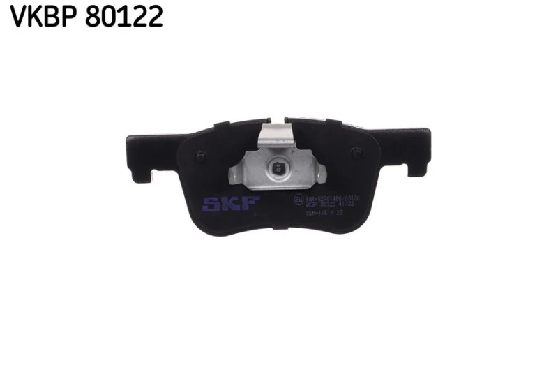 Image of SKF Brake pad set SKF VKBP 80122