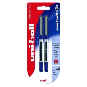 Image of Uni-Ball Eye Fine Blue Blister Pack Pack of 12 153528197