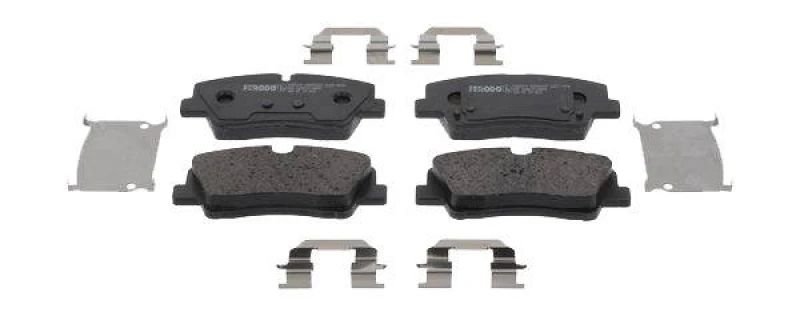 Image of FERODO FDB5391 Brake pad set PREMIER ECO FRICTION prepared for wear warning indicator, with accessories Brake Pad Set,disc brake (402)