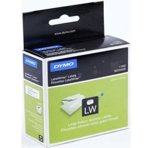 Image of Dymo 18765 Assorted Colour Label Tape 89mm x 28mm