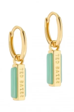 image of Ted Baker Gwennie Gem Bar Huggie Earrings TBJ2977-02-30