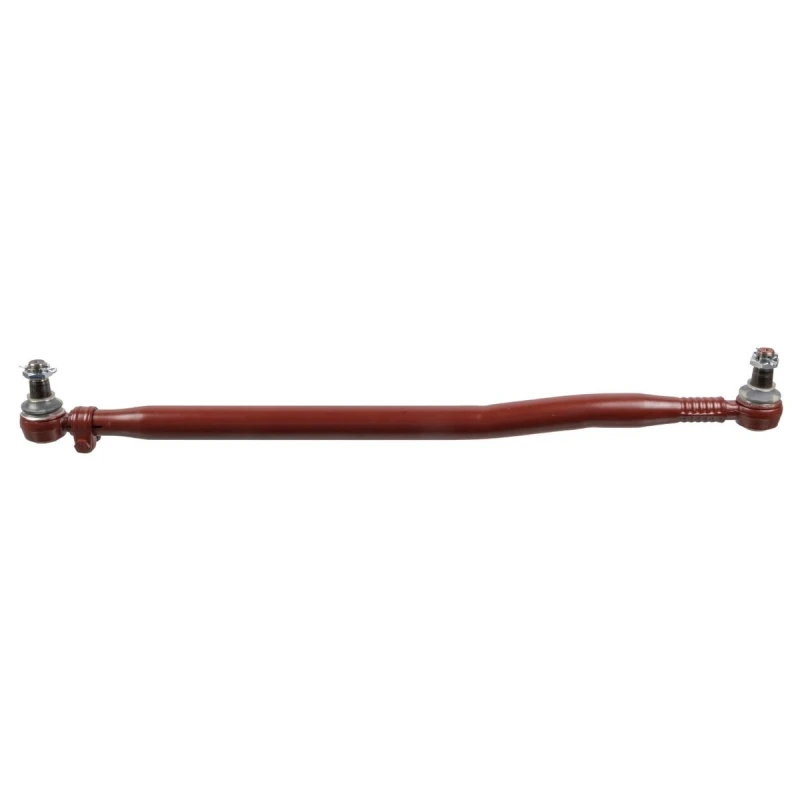 Image of FEBI BILSTEIN 02738 Centre Rod Assembly Front Axle, with castellated nut and split pins, OE Turbo NEW Centre Rod Assembly (285)