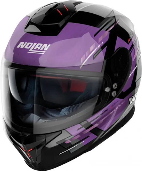 Image of Nolan N80-8 Meteor 70 Metal Black Full Face Helmet S
